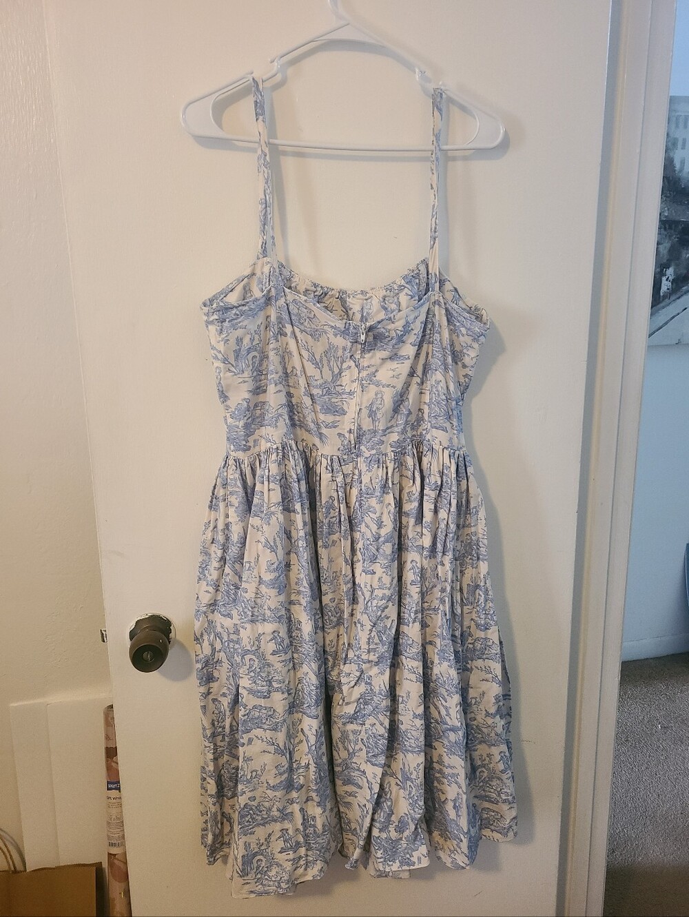 Bernie Dexter Blue Toile Sundress 2X (US14) - Picture 3 of 7
